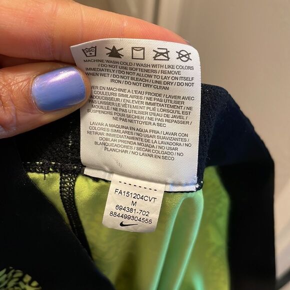 Nike Pro | Training Print Running Capris, size Medium - Picture 6 of 8